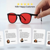 Avenor™ Unisex Red Lens Blue Light Glasses